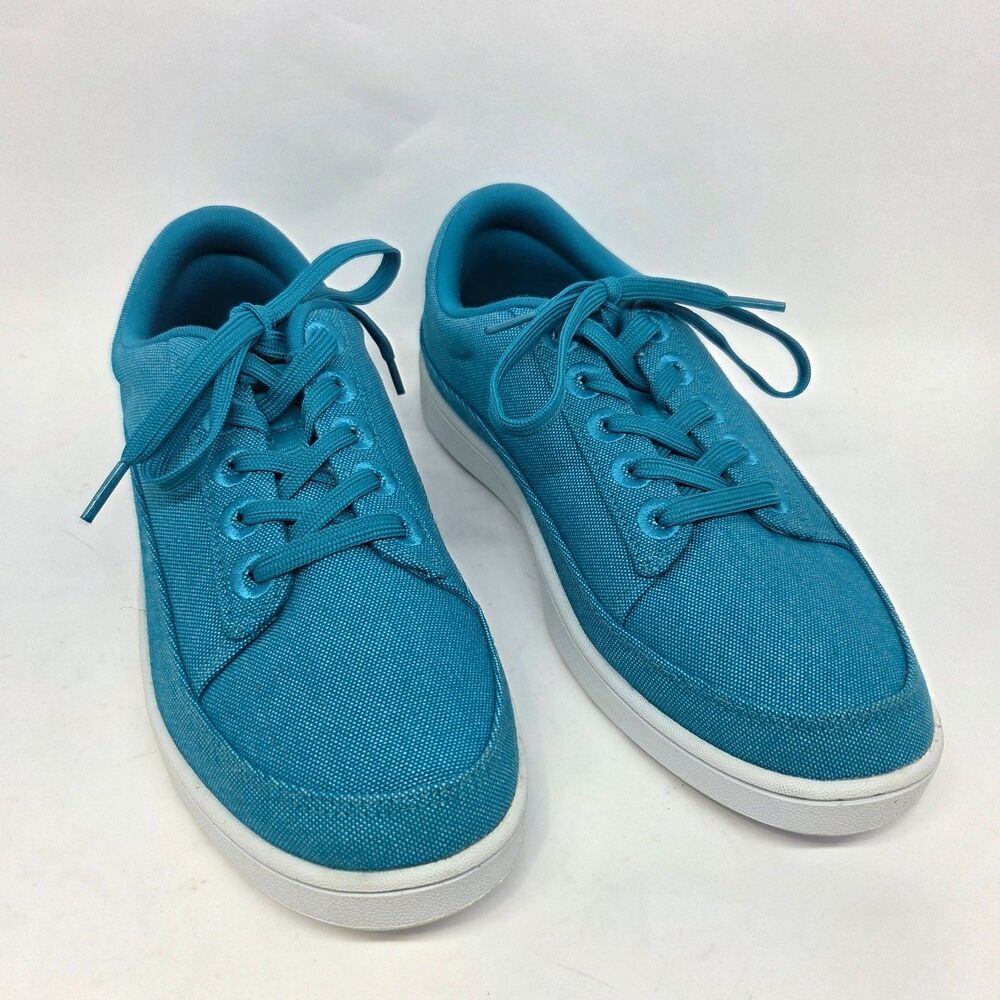 Allbirds Canvas Pacer Womens Teal Casual Comfort Shoes Size US 9